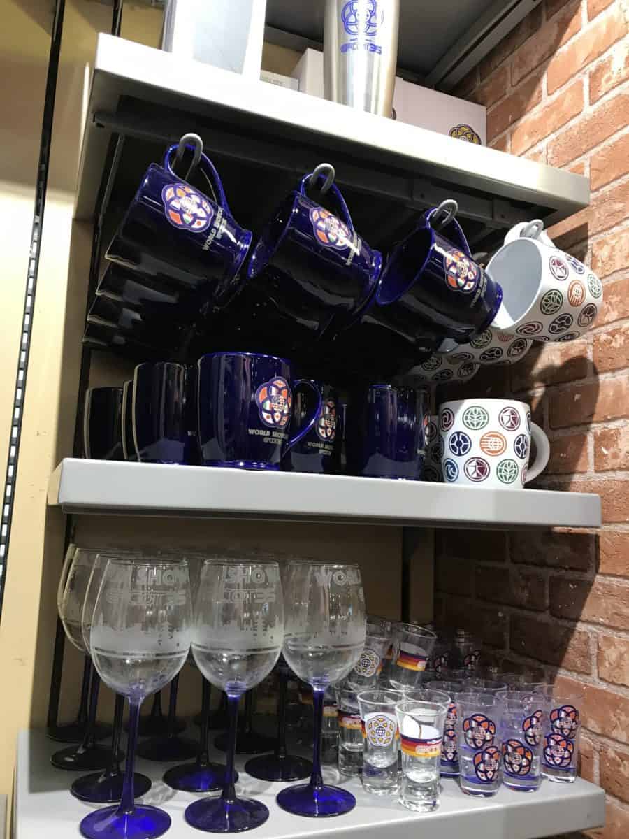 Icharacter warehouse dec 2018 Epcot glassware 2