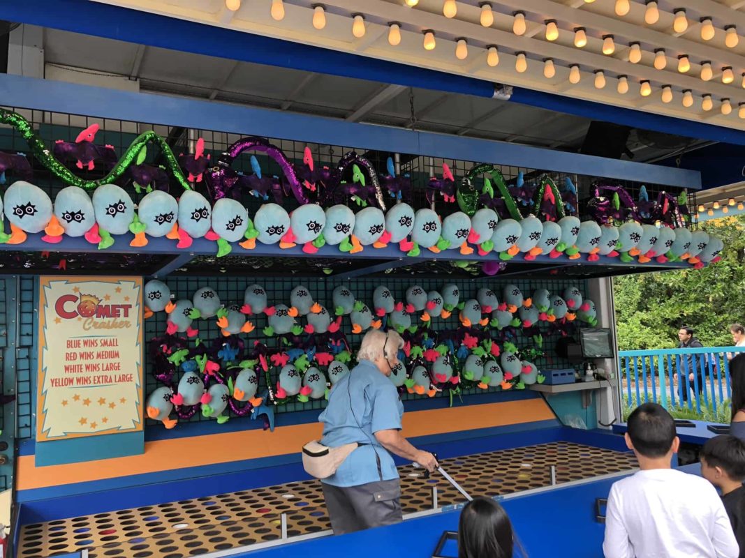dinoland comet crasher game