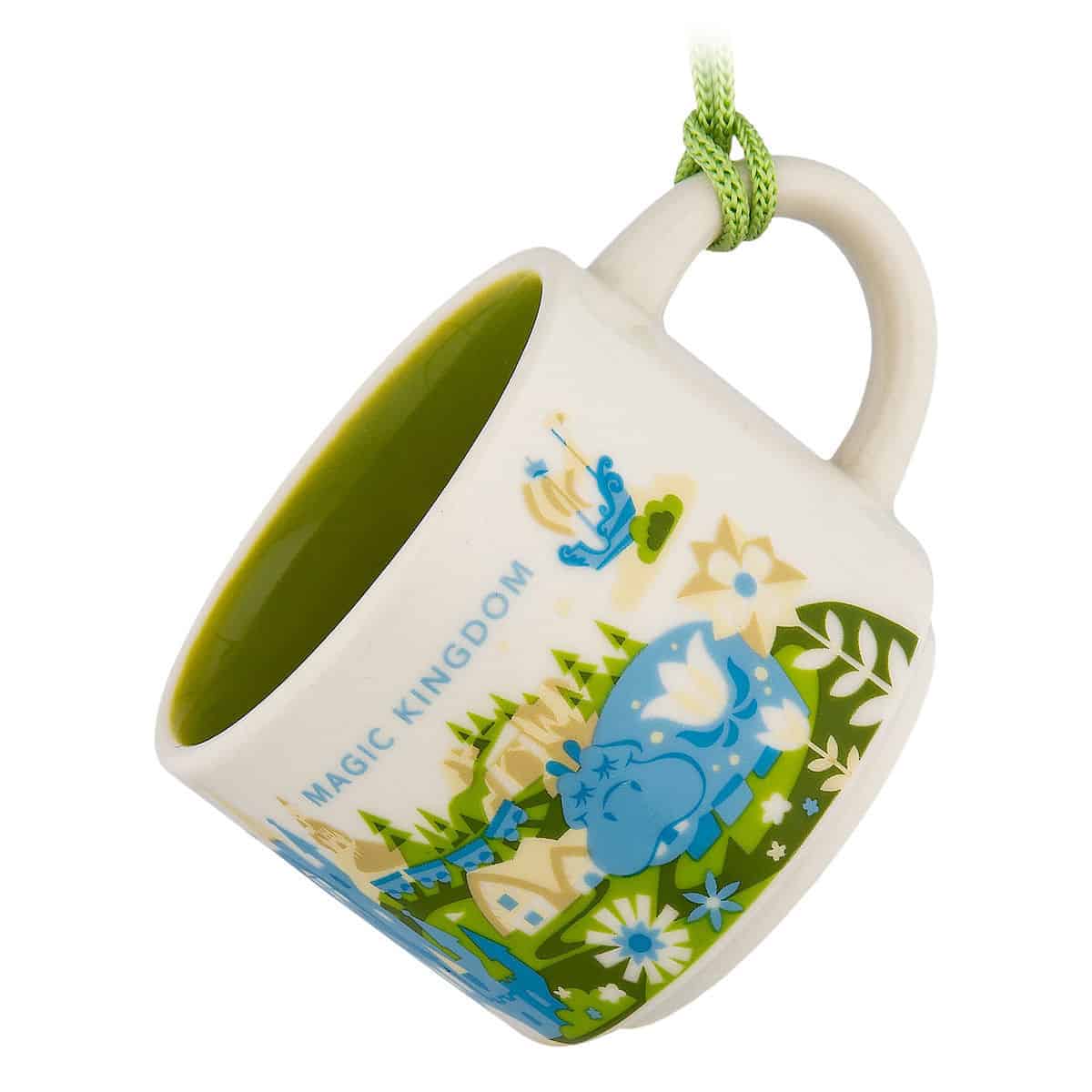 Magic Kingdom Starbucks YOU ARE HERE Mug Ornament