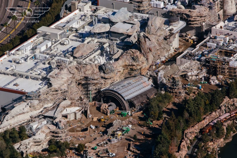 disneyland construction