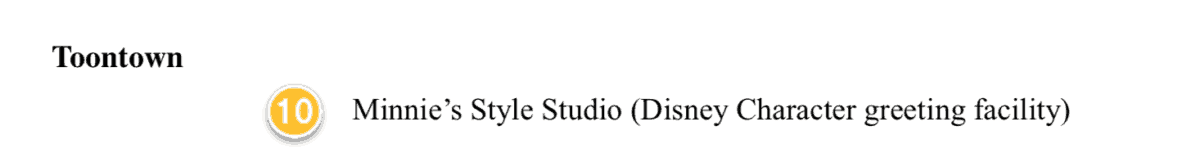 tokyo disneyland map continued