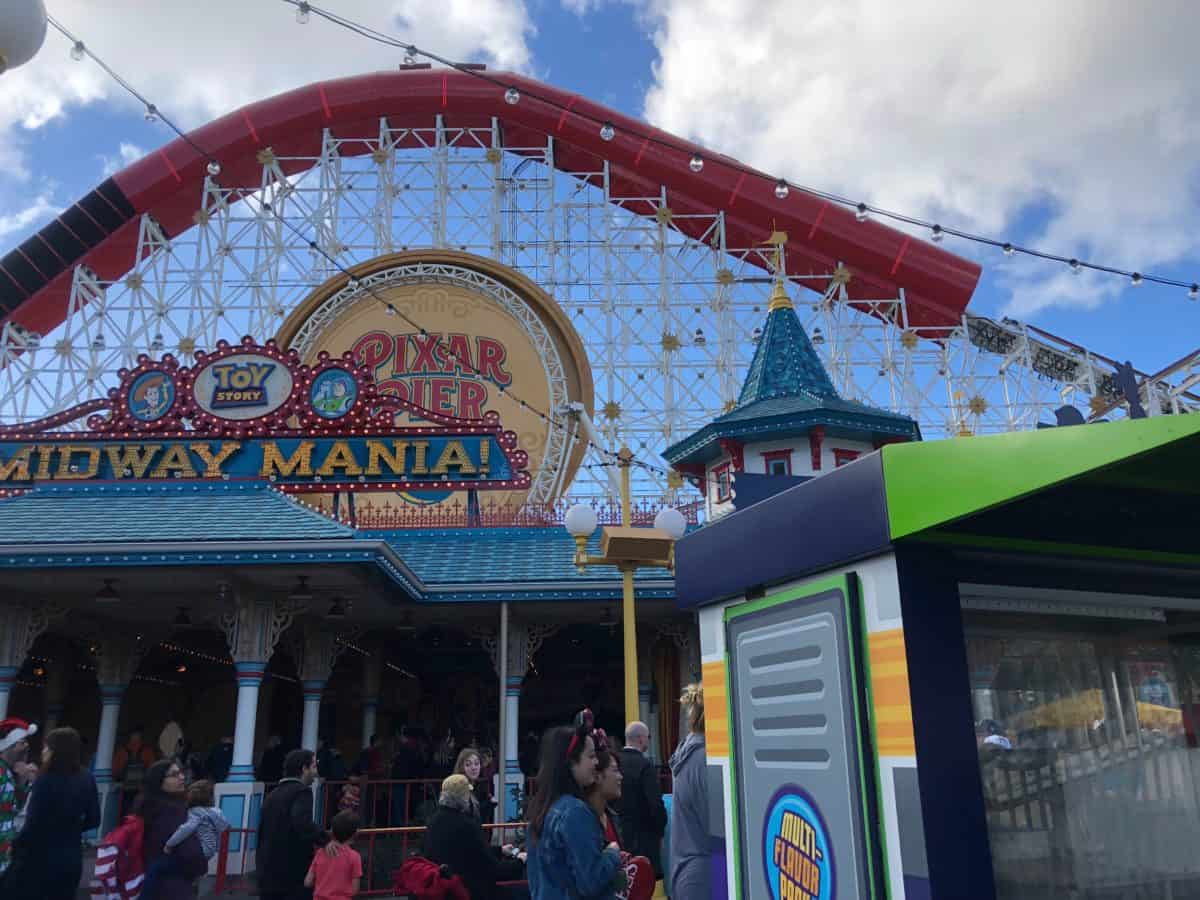 disneyland december 2018 midway mania