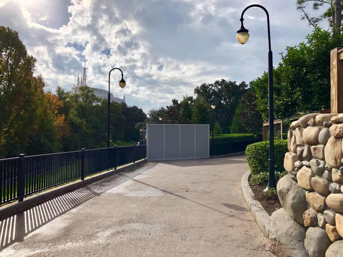 fantasyland closed pathway