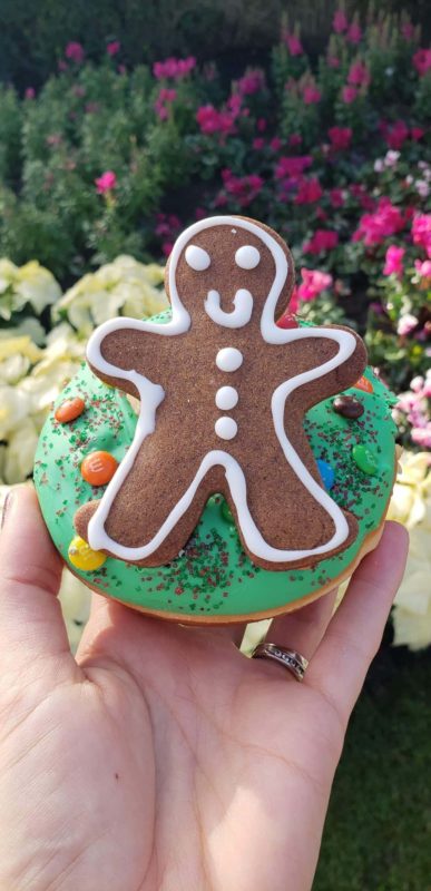 disneyland resort seasonal holiday donut