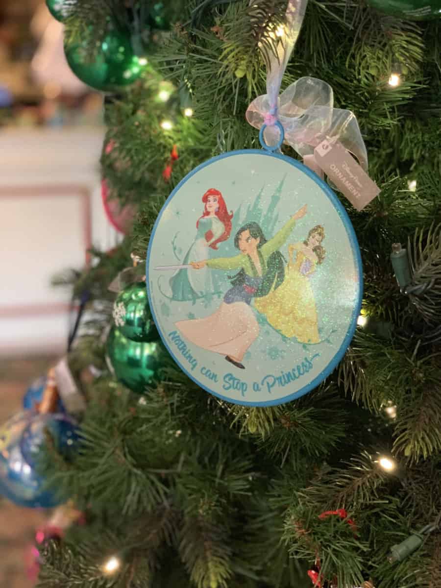 disneyland resort christmas tree disney princess ornament