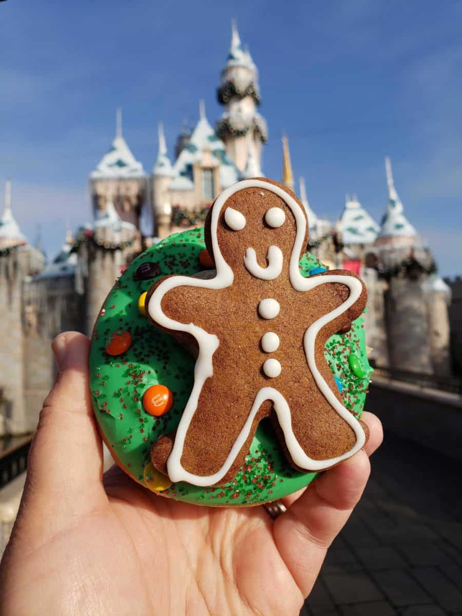 disneyland resort seasonal holiday donut