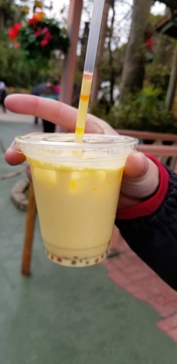 Tokyo Disney mango drink