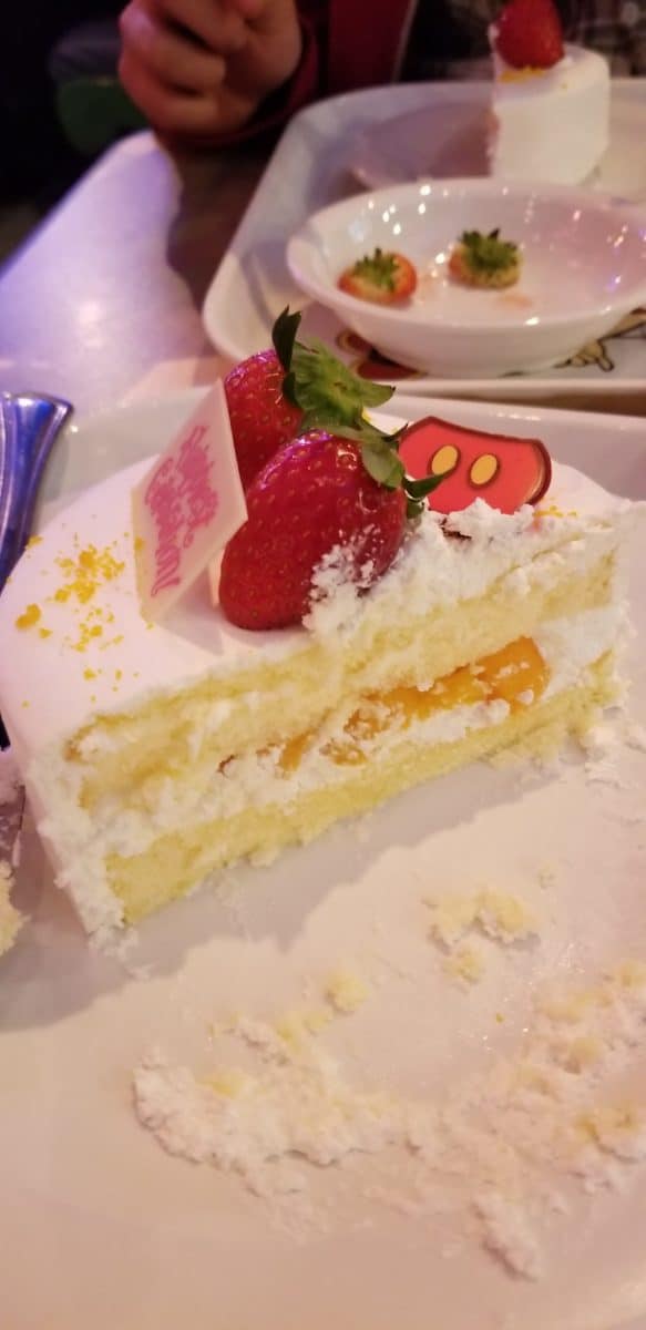 Special Cake at Tokyo Disneyland