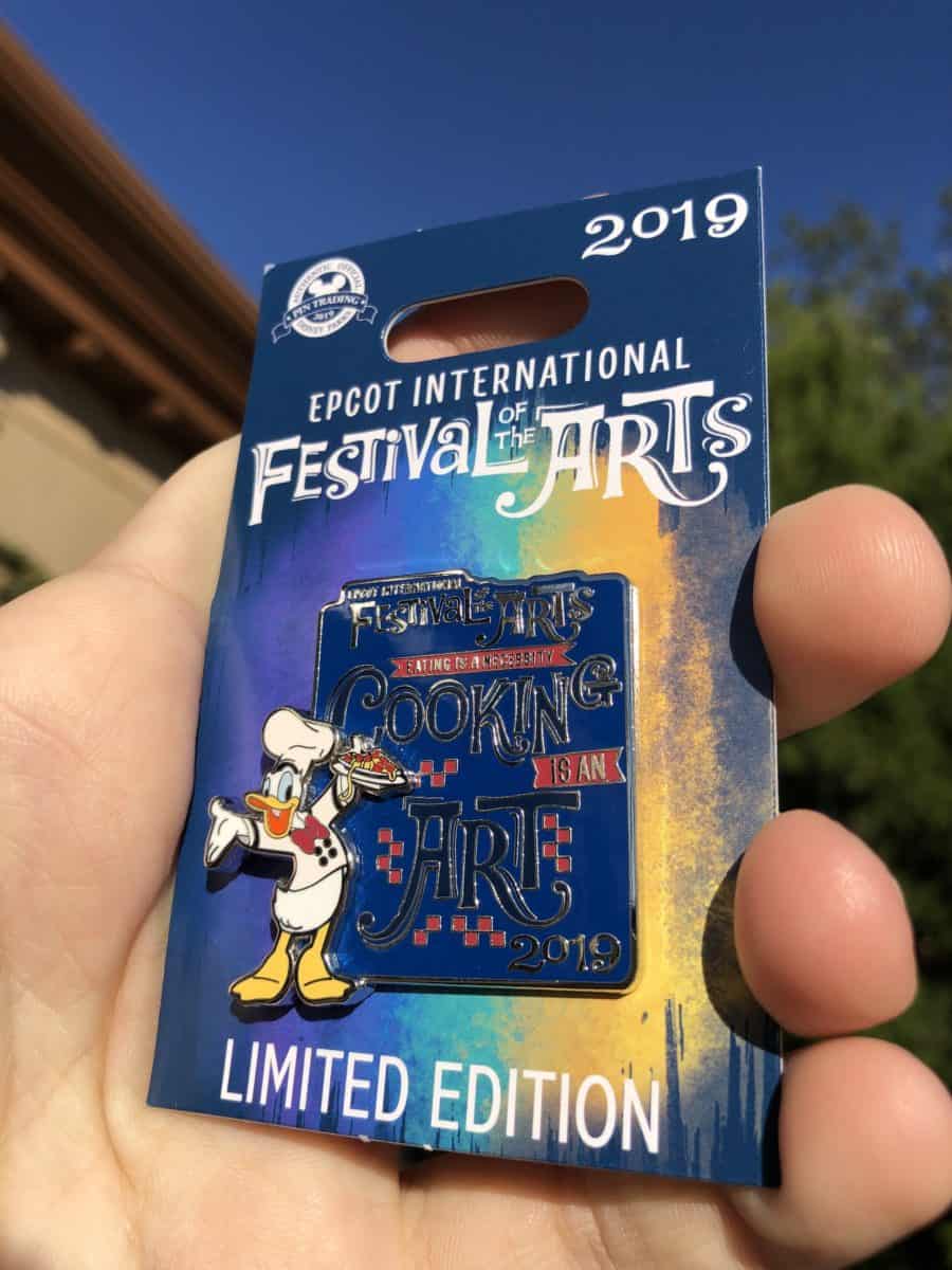 Donald "Cooking is an Art" Festival Pin - $14.9