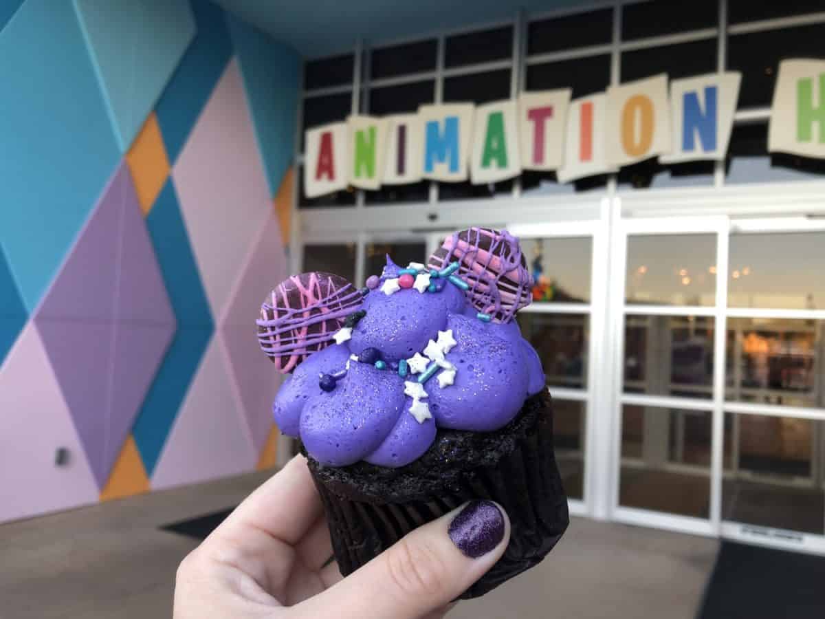 Art of Animation Purple Potion Ears Cupcake 