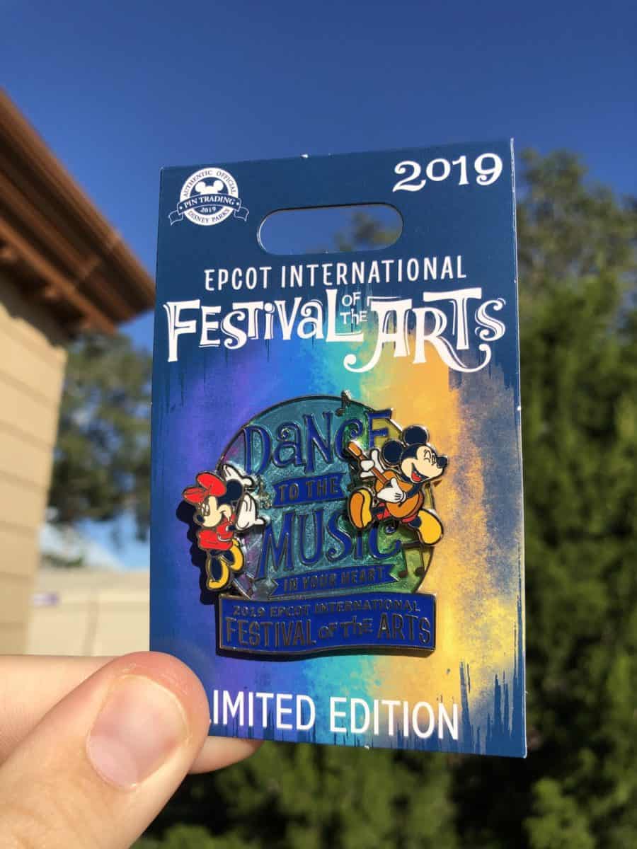 Mickey and Minnie "Dance to the Music" Festival Pin - $14.99