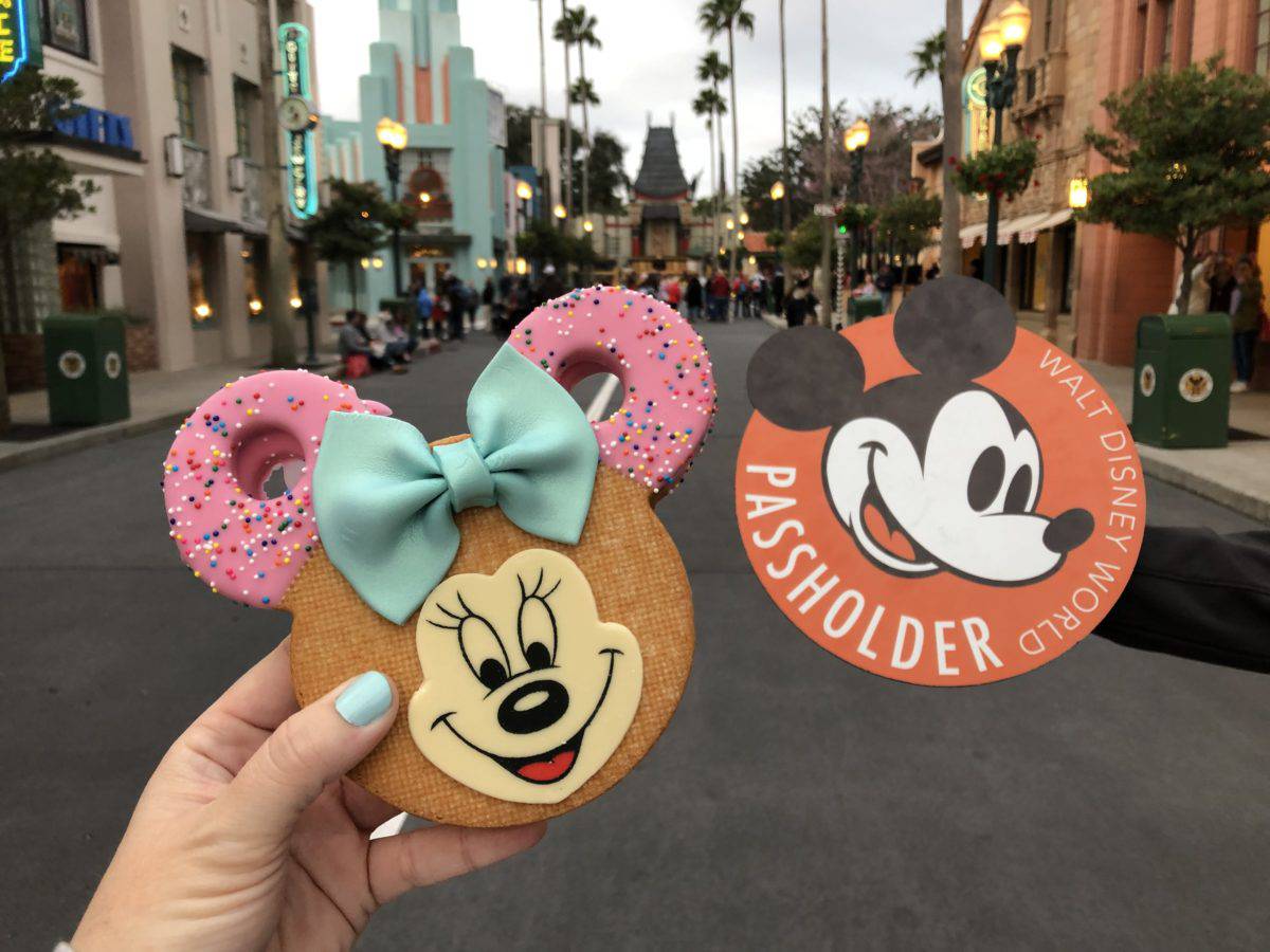 Minnie Mouse Donut ears headband cookie disney's hollywood studios walt disney world