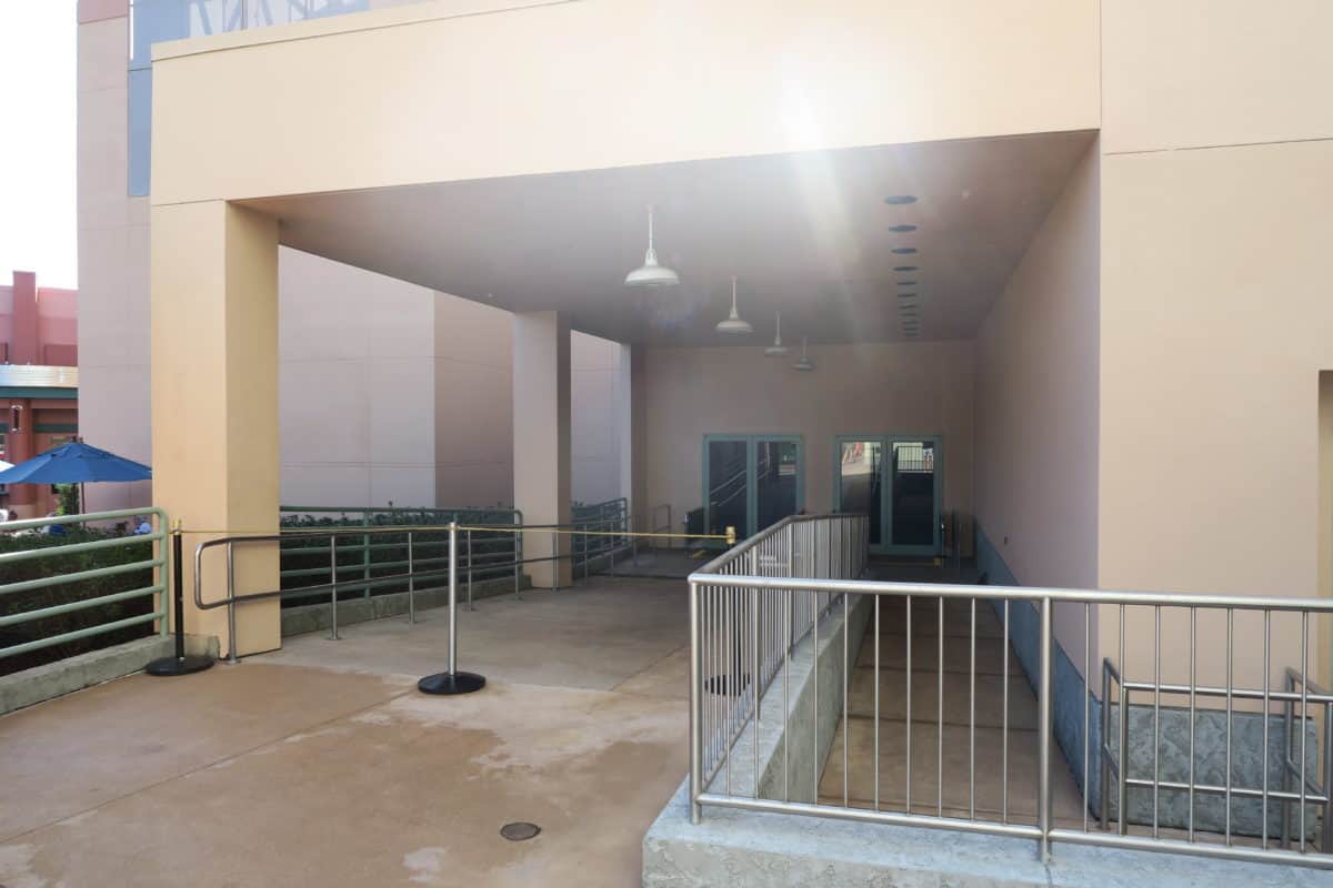 Construction Walls Removed At Mickey and Minnie's Runaway Railway, Revealing Exit