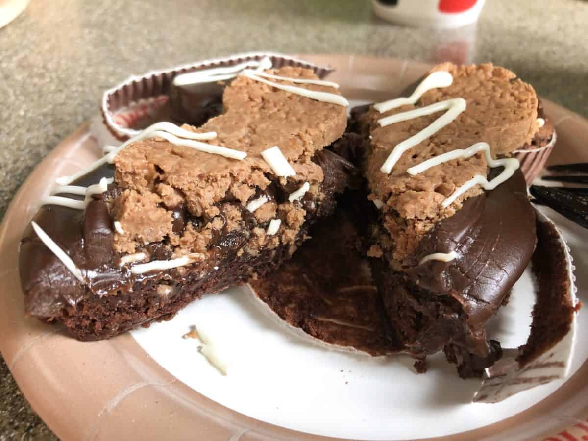 Animal kingdom lodge the Mara okapi brownie cross section