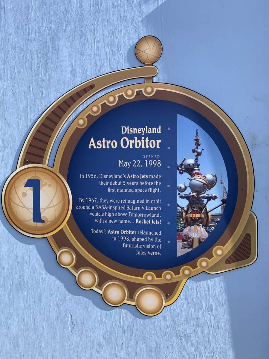 Astro Orbitor refurbishment Disneyland Resort 