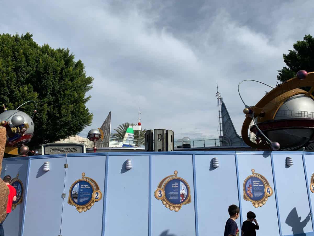 Astro Orbitor refurbishment Disneyland Resort 
