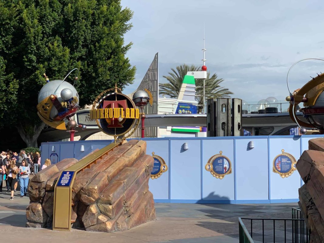 Astro Orbitor refurbishment Disneyland Resort