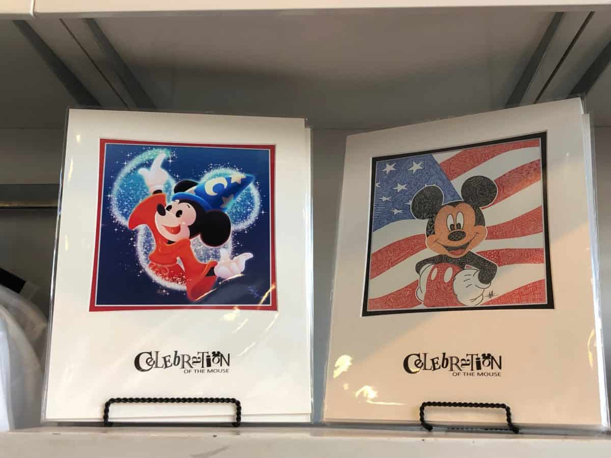 Celebration of the Mouse Artwork - WonderGround Gallery at the Disneyland Resort