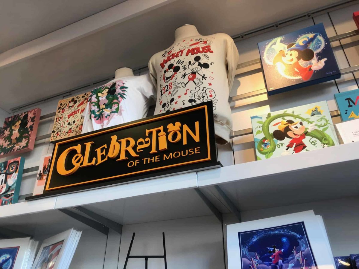 Celebration of the Mouse Artwork - WonderGround Gallery at the Disneyland Resort