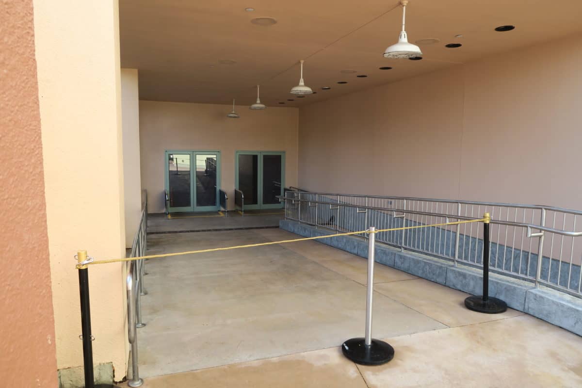 Construction Walls Removed At Mickey and Minnie's Runaway Railway, Revealing Exit