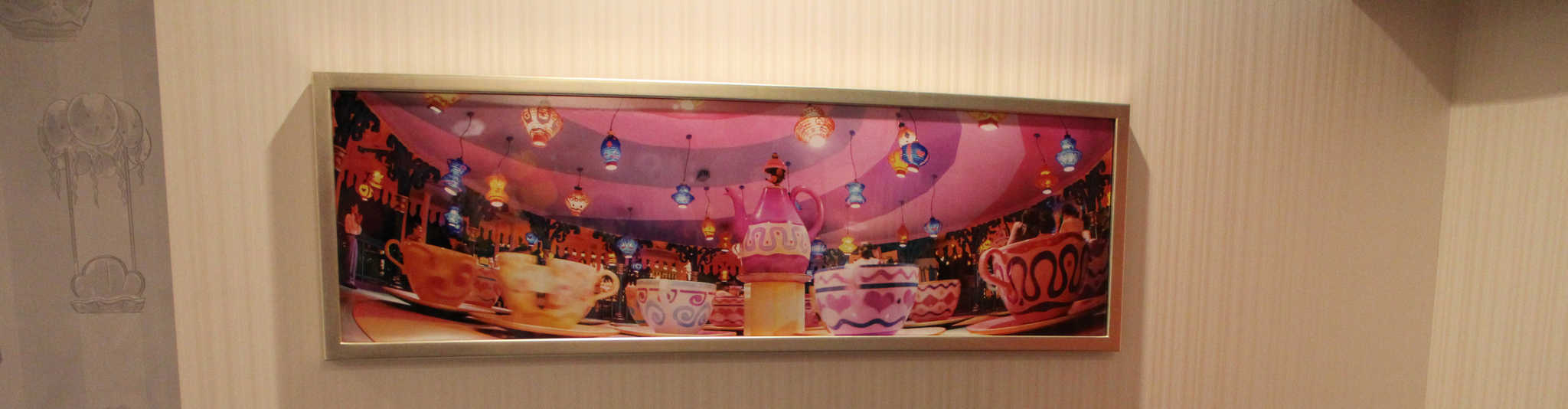 Tokyo Disney Celebration Wish hotel mural 1