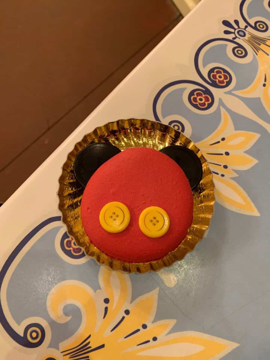 disneyland park specialty toasted sandwich and mickey macaron jolly holiday bakery