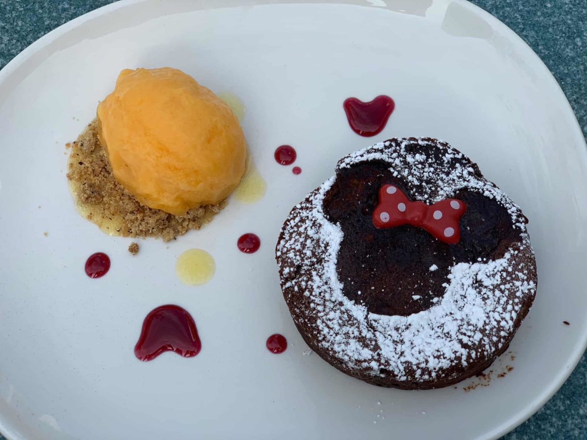 southern pork belly sliders and chocolate lava cake river belle terrace disneyland