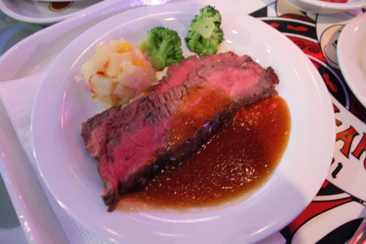 Flank Steak at Queen of Hearts Banquet Hall