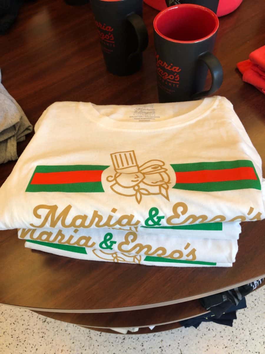 Maria and Enzo's Merchandise