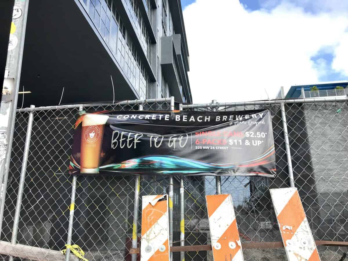 concrete beach brewery banner