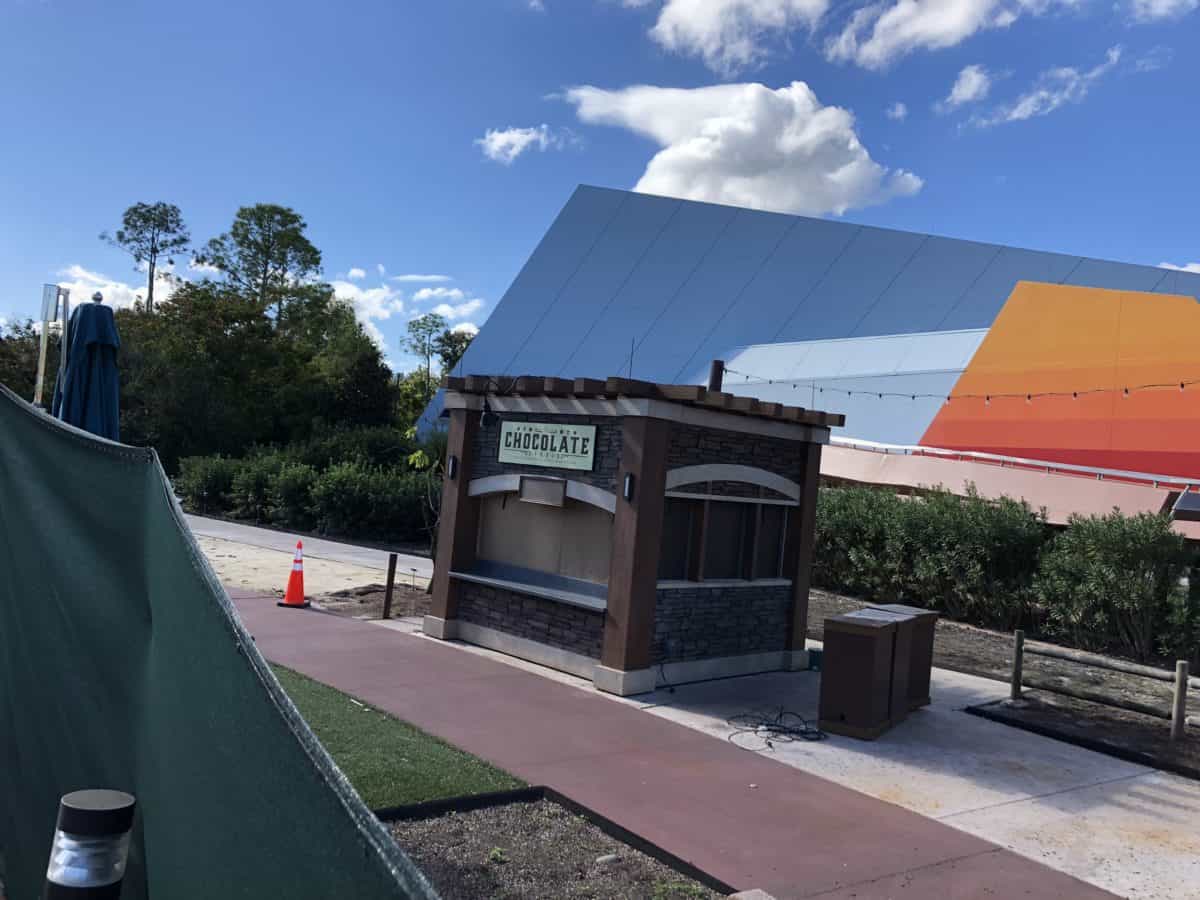 Festival of the Arts 2019 chocolate booth