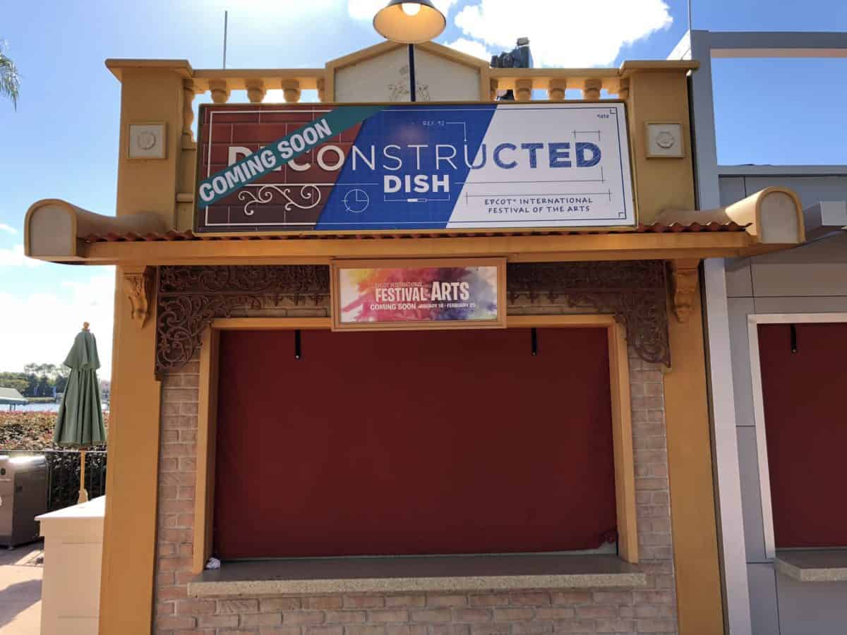 World Showcase Plaza - Deconstructed DIsh