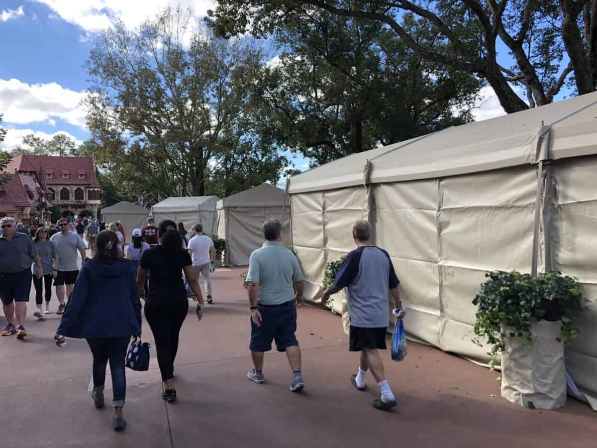 Festival of the Arts 2019 tents
