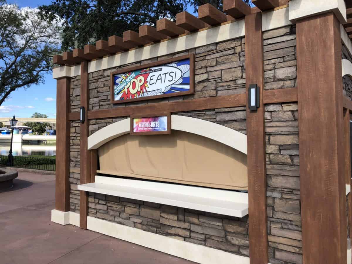World Showcase Plaza - Pop Eats!