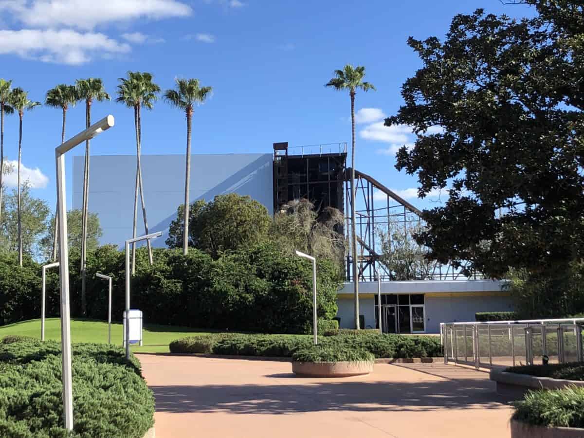 epcot january 2019 guardians coaster construction