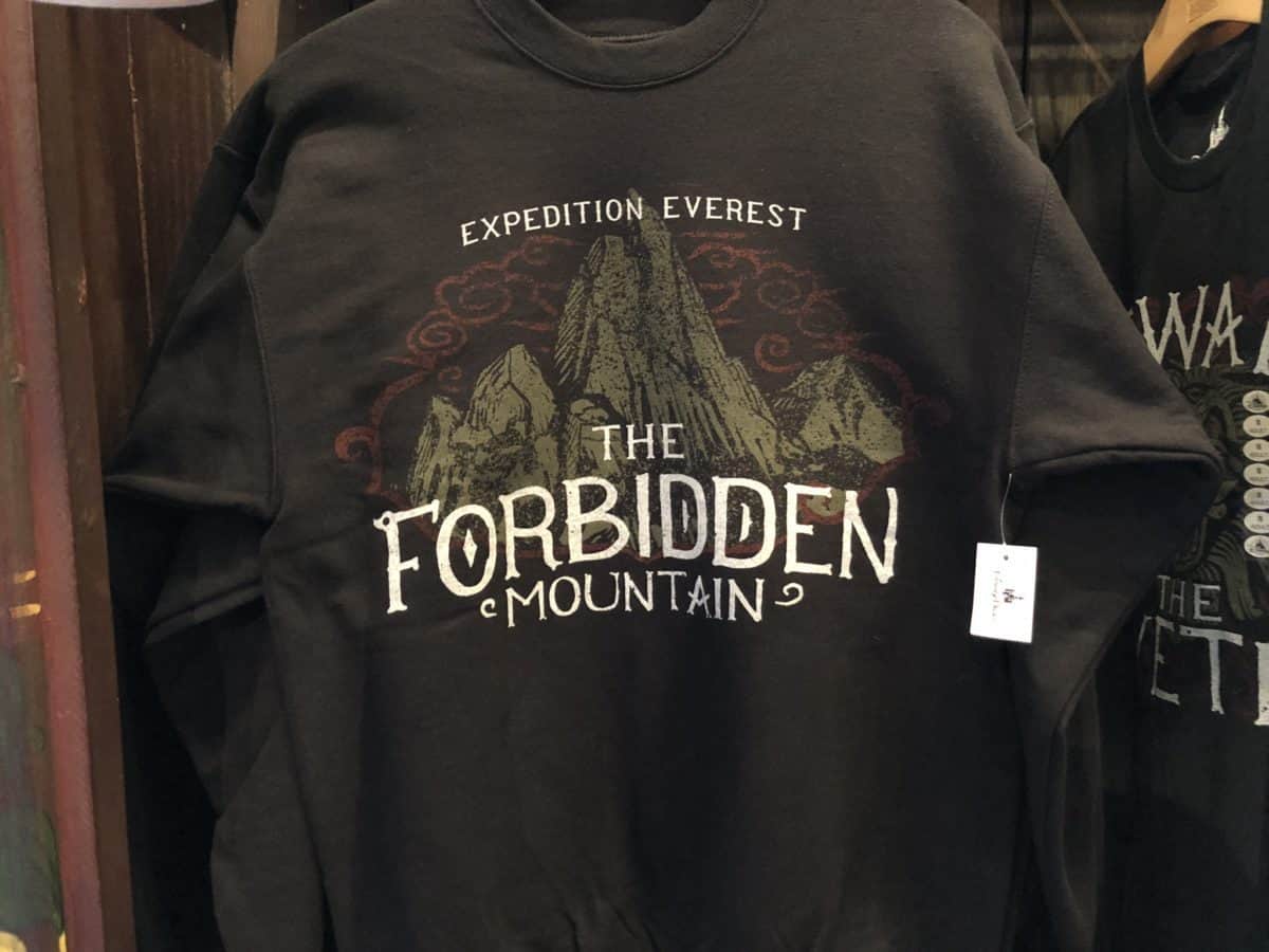 New Expedition Everest Merchandise January 2019