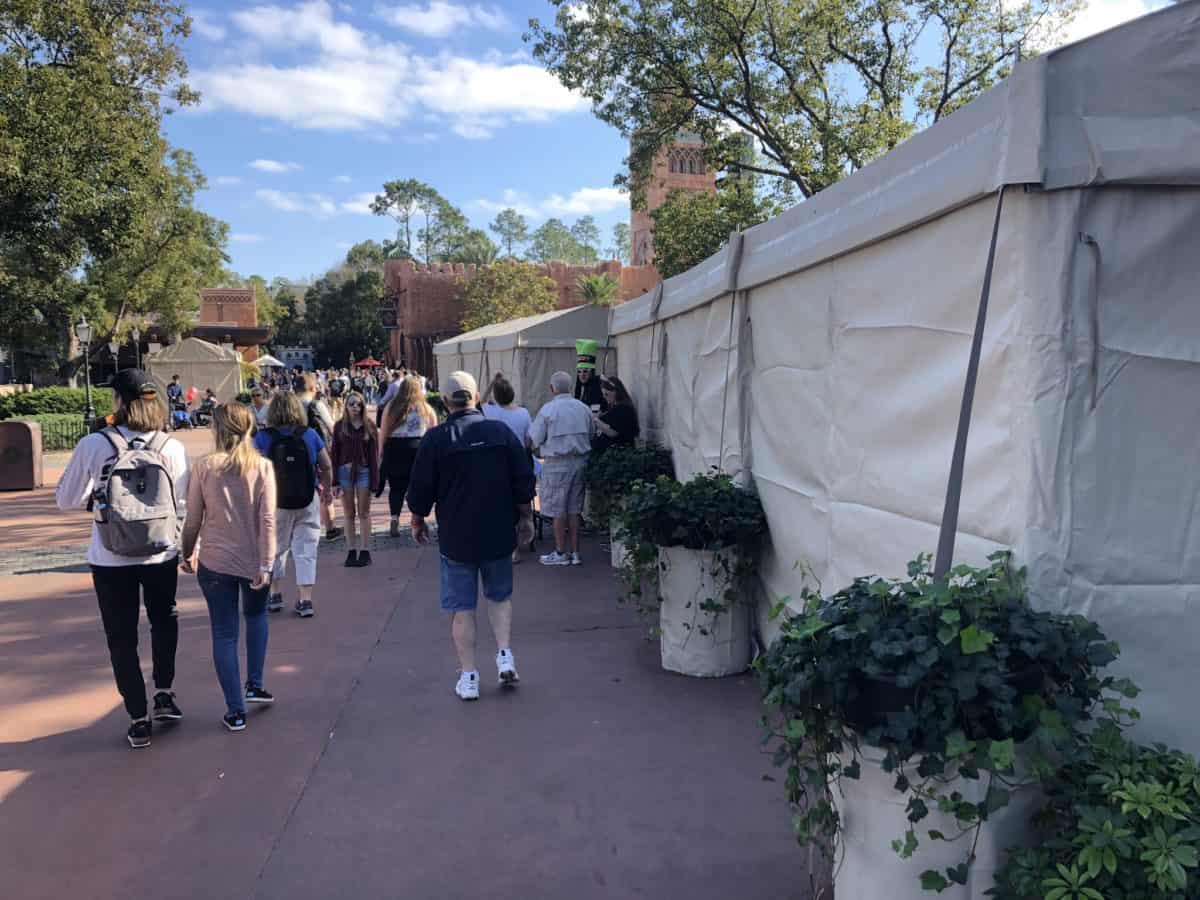 Epcot 1/14/19 (Construction Updates, New Merch and More)