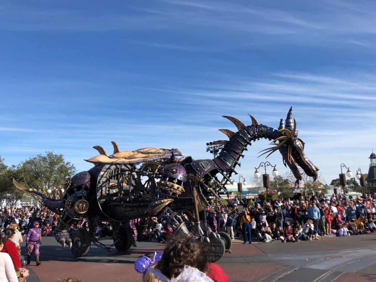 Maleficent Return Festival of Fantasy Magic Kingdom Walt Disney World