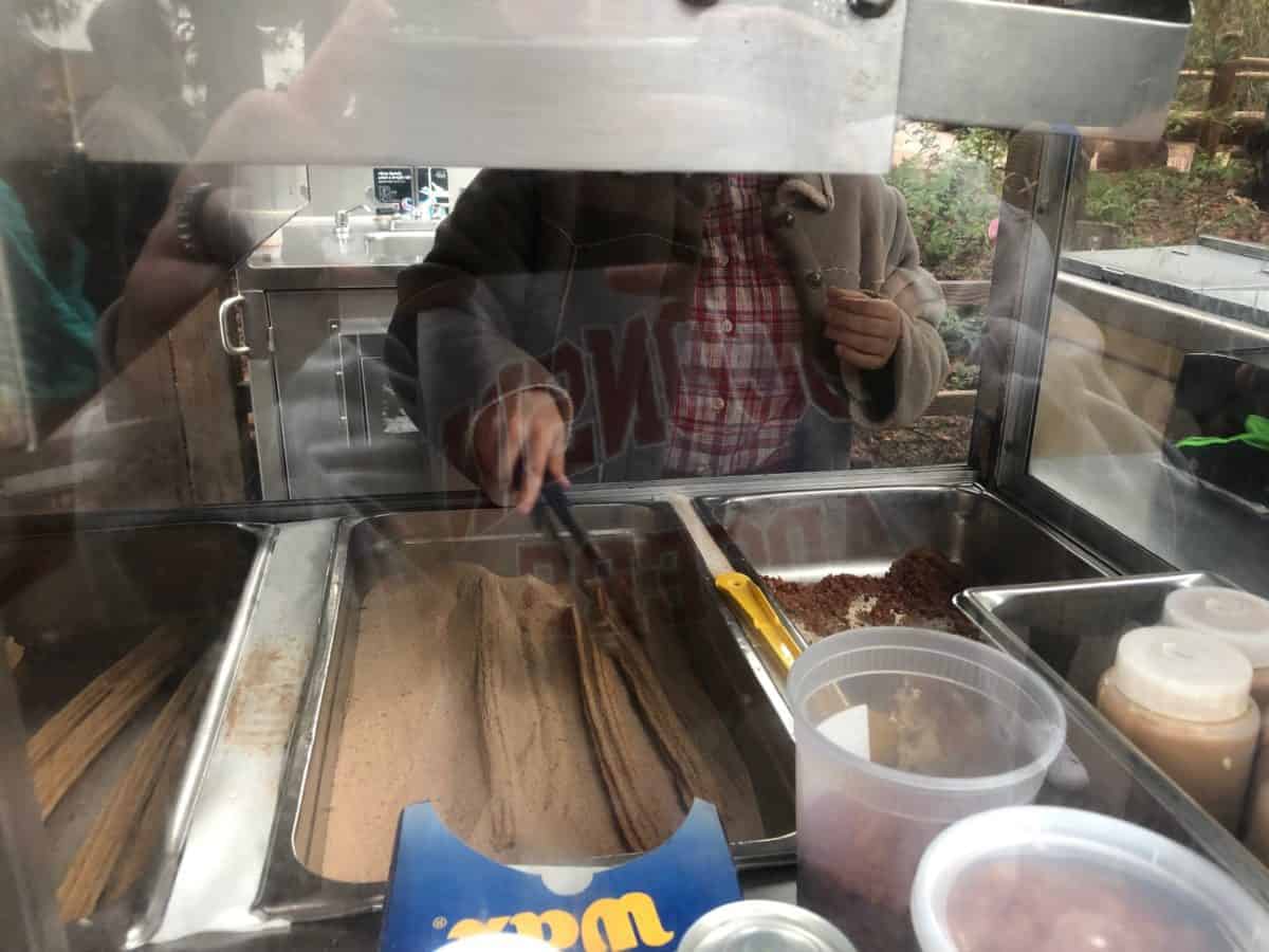 Churros Near Redwood Creek Challenge Trail Maple-Bacon Churro - Get Your Ears on Celebration at Disney California Adventure