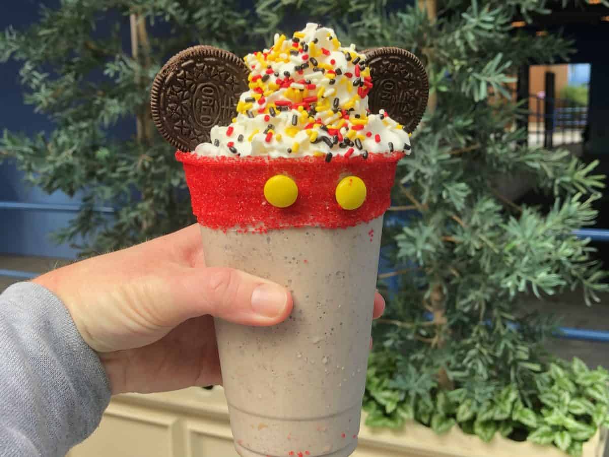 Schmoozies Mickey Donuts and Cookies 'n' Cream Shake - Get Your Ears On Celebration at Disney California Adventure