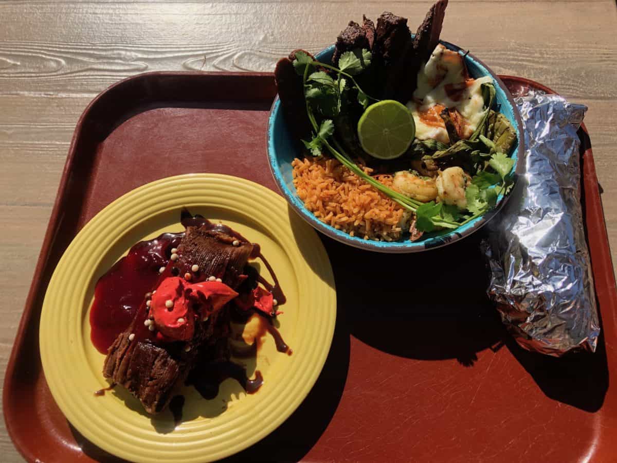 Rancho del Zocalo Molcajete Platter Chocolate Tamale Valentine's Month at Disneyland Park