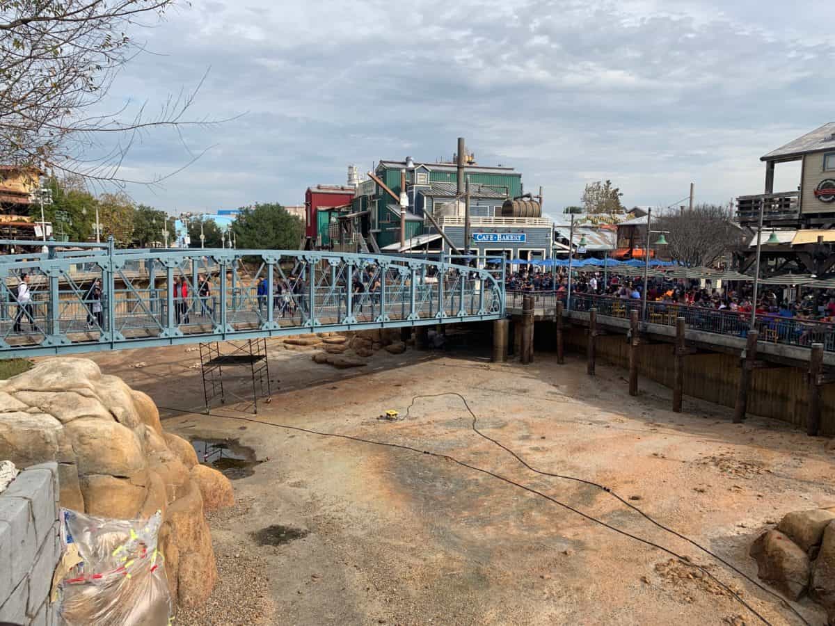 Pacific Wharf refurbishment disney california adventure