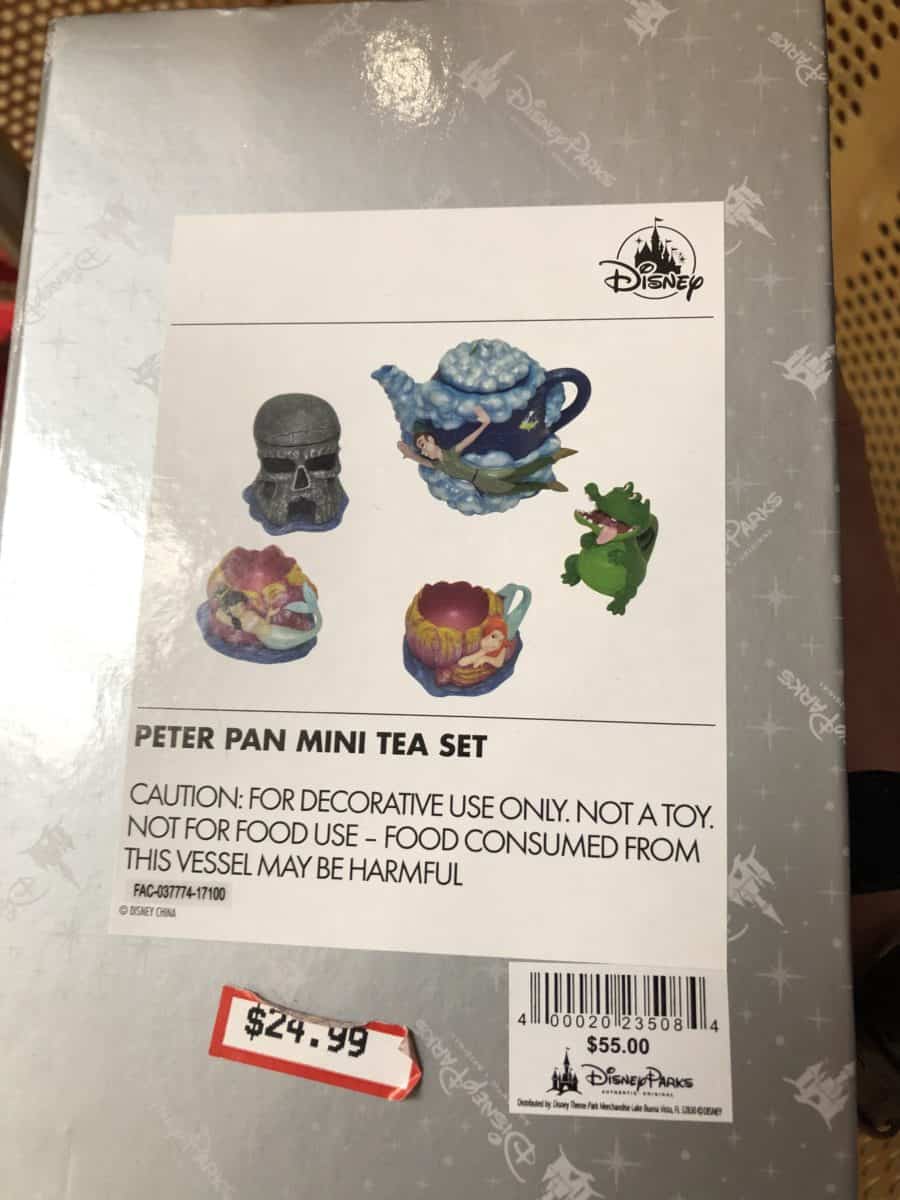 Peter Pan mini tea set
