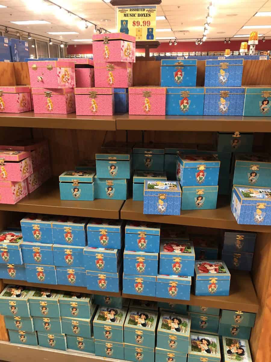 princess music boxes outlet