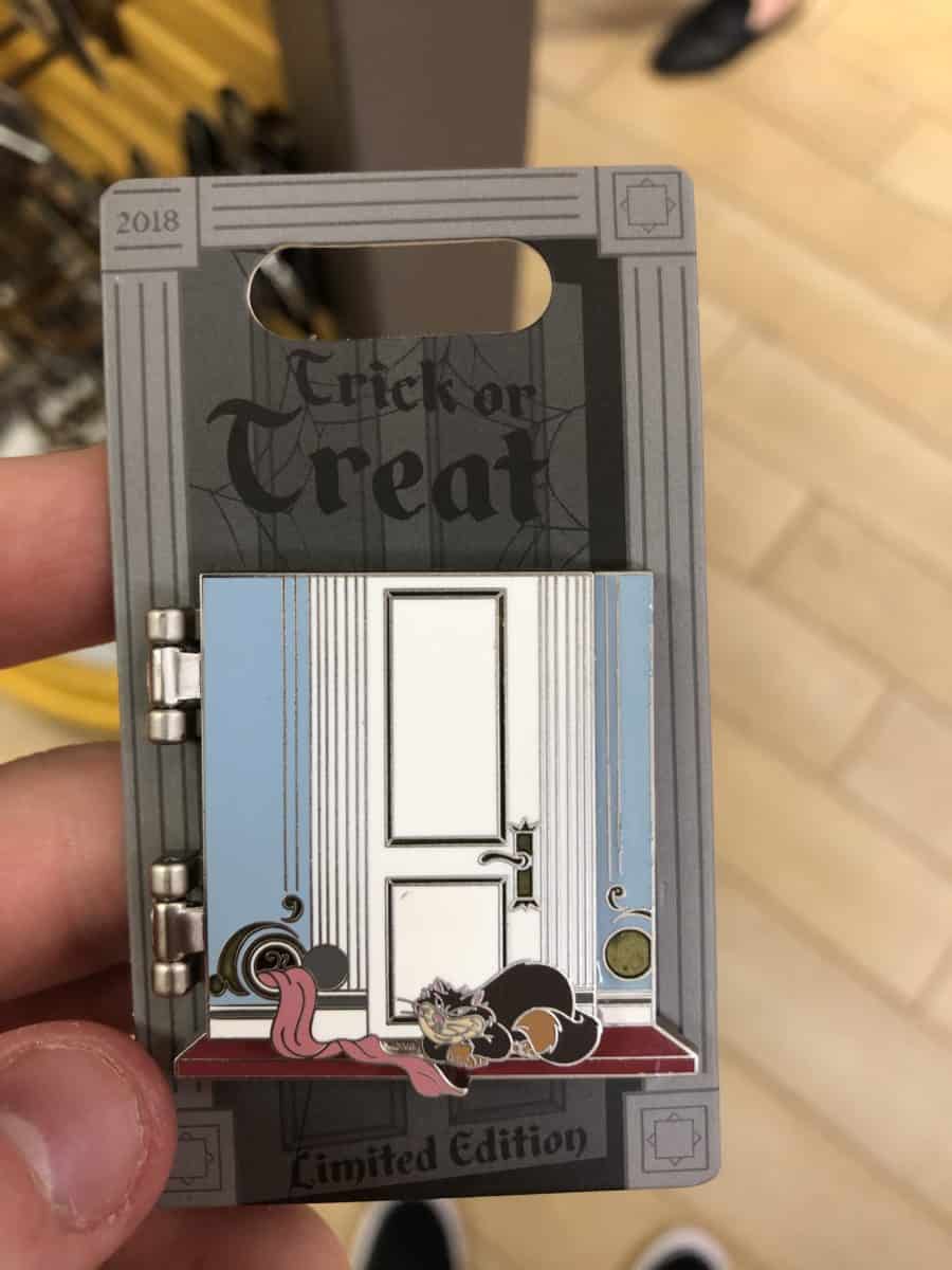 Lucifer trick or treat pin 2018