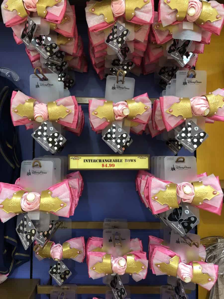 sleeping beauty interchangeable bows