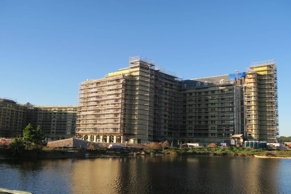 Disney Riviera Resort construction january 2019