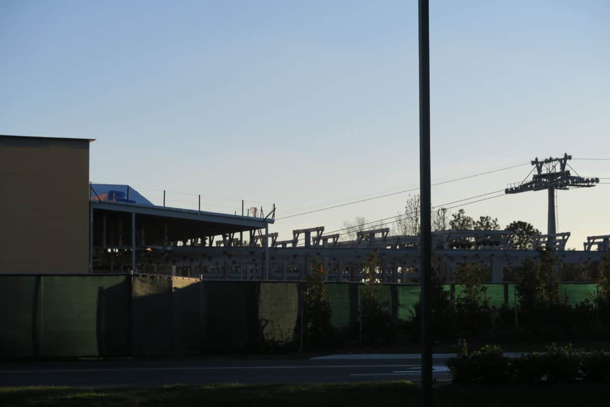 caribbean beach skyliner station construction
