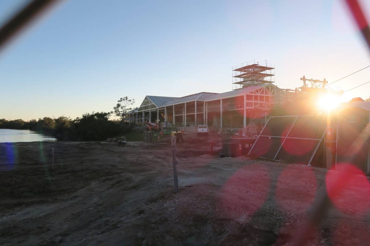 caribbean beach skyliner station construction