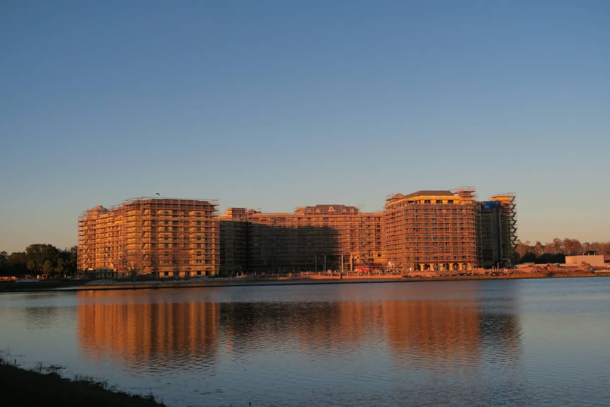 Disney Riviera Resort construction january 2019